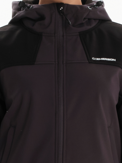 EMERSON WOMEN’S HOODED BOMBER JACKET