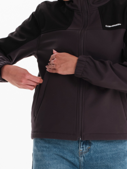 EMERSON WOMEN’S HOODED BOMBER JACKET