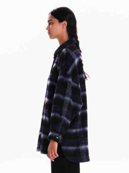 EMERSON WOMEN’S PLAID COAT