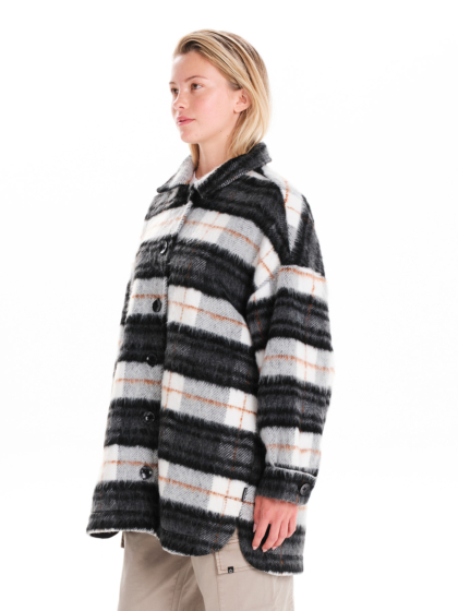 EMERSON WOMEN’S PLAID COAT