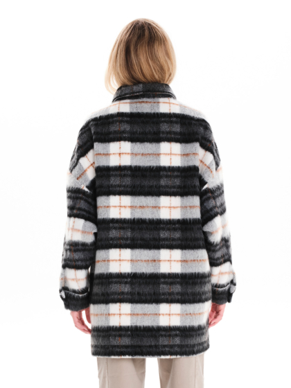 EMERSON WOMEN’S PLAID COAT