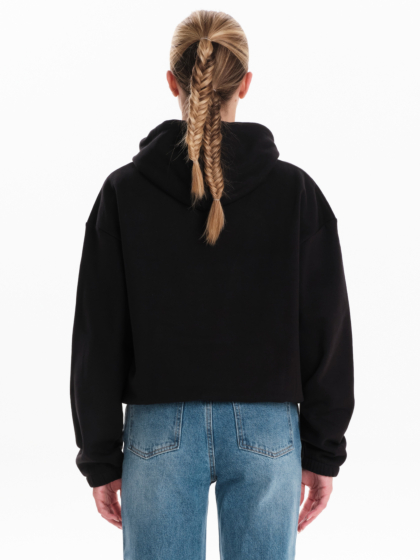 EMERSON WOMEN’S CROPPED PULLOVER HOODIE