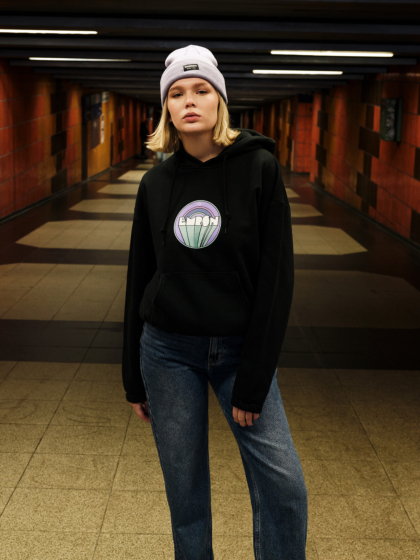 EMERSON WOMEN’S CROPPED PULLOVER HOODIE