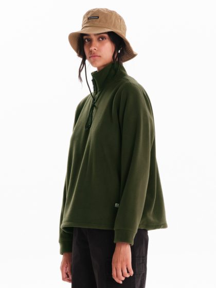 EMERSON ΓΥΝΑΙΚΕΙΟ FLEECE ΜΕ ΑΝΟΙΓΜΑ ΦΕΡΜΟΥΑΡ ΜΕΧΡΙ ΤΟ ΣΤΗΘΟΣ