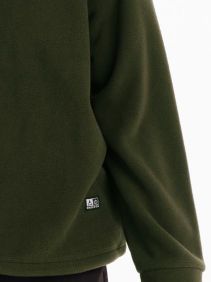 EMERSON ΓΥΝΑΙΚΕΙΟ FLEECE ΜΕ ΑΝΟΙΓΜΑ ΦΕΡΜΟΥΑΡ ΜΕΧΡΙ ΤΟ ΣΤΗΘΟΣ