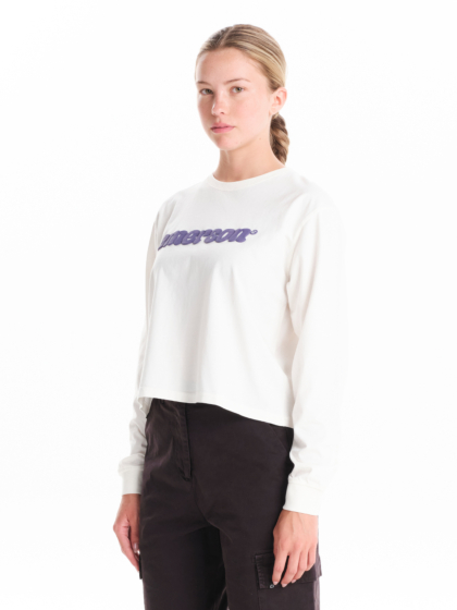 EMERSON WOMEN’S LONG SLEEVE CROP TEE