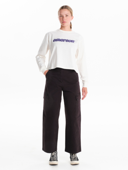 EMERSON WOMEN’S LONG SLEEVE CROP TEE