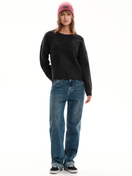 EMERSON WOMEN’S BASIC KNIT SWEATER