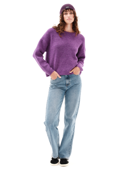 EMERSON WOMEN’S BASIC KNIT SWEATER