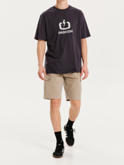EMERSON LOGO ΑΝΔΡΙΚΟ ΚΟΝΤΟΜΑΝΙΚΟ T-SHIRT