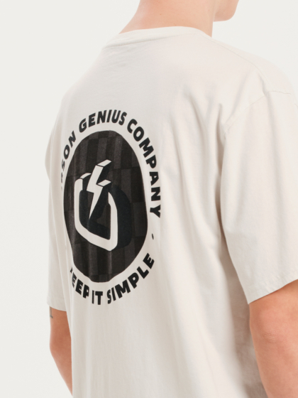 EMERSON GENIUS COMPANY KEEP IT SIMPLE MEN’S SHORT SLEEVE T-SHIRT