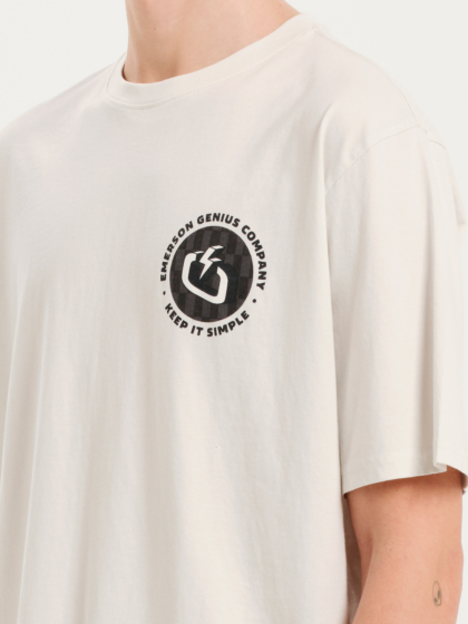 EMERSON GENIUS COMPANY KEEP IT SIMPLE MEN’S SHORT SLEEVE T-SHIRT