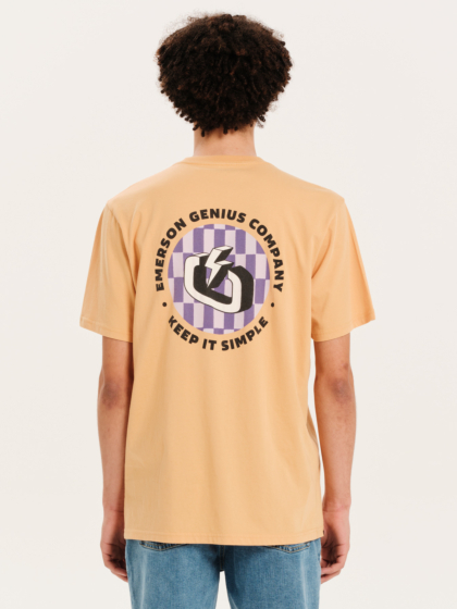 EMERSON GENIUS COMPANY KEEP IT SIMPLE ΑΝΔΡΙΚΟ ΚΟΝΤΟΜΑΝΙΚΟ T-SHIRT