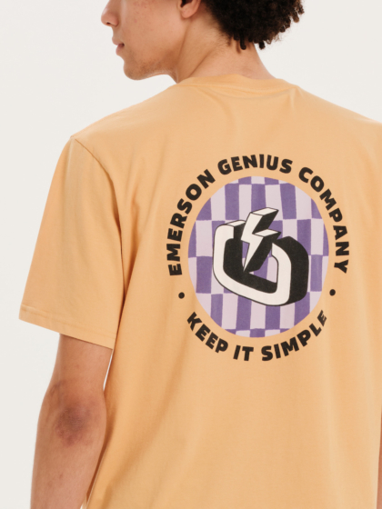 EMERSON GENIUS COMPANY KEEP IT SIMPLE ΑΝΔΡΙΚΟ ΚΟΝΤΟΜΑΝΙΚΟ T-SHIRT