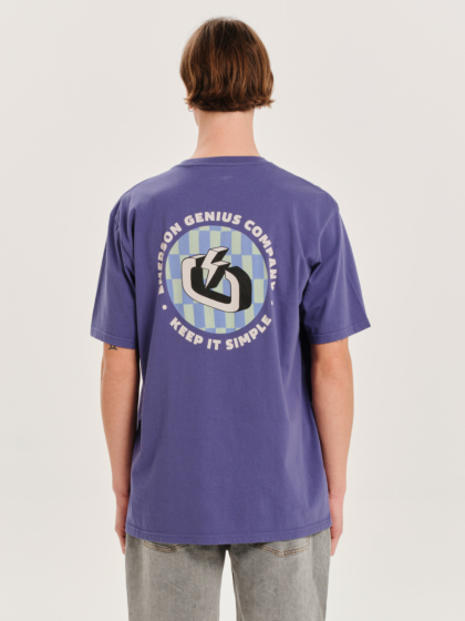 EMERSON GENIUS COMPANY KEEP IT SIMPLE ΑΝΔΡΙΚΟ ΚΟΝΤΟΜΑΝΙΚΟ T-SHIRT