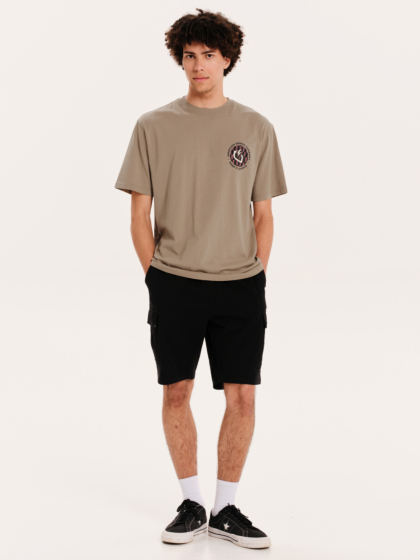 EMERSON GENIUS COMPANY KEEP IT SIMPLE ΑΝΔΡΙΚΟ ΚΟΝΤΟΜΑΝΙΚΟ T-SHIRT