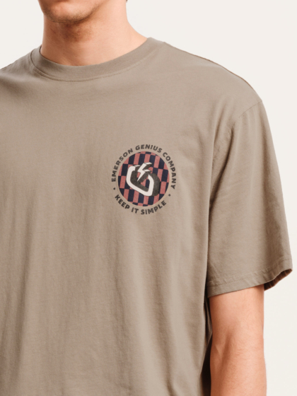 EMERSON GENIUS COMPANY KEEP IT SIMPLE ΑΝΔΡΙΚΟ ΚΟΝΤΟΜΑΝΙΚΟ T-SHIRT