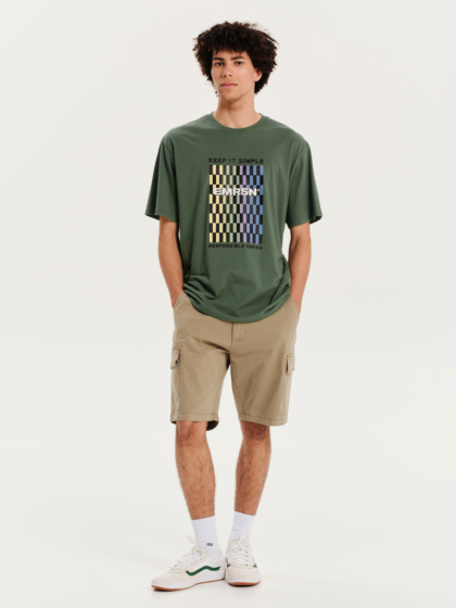 EMERSON KEEP IT SIMPLE ΑΝΔΡΙΚΟ ΚΟΝΤΟΜΑΝΙΚΟ T-SHIRT