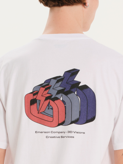 EMERSON 3D VISIONS ΑΝΔΡΙΚΟ ΚΟΝΤΟΜΑΝΙΚΟ T-SHIRT