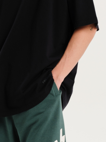 EMERSON ΜΟΝΟΧΡΩΜΟ ΑΝΔΡΙΚΟ ΚΟΝΤΟΜΑΝΙΚΟ OVERSIZED T-SHIRT