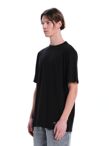EMERSON ΑΝΔΡΙΚΟ ΜΟΝΟΧΡΩΜΟ ΚΟΝΤΟΜΑΝΙΚΟ T-SHIRT
