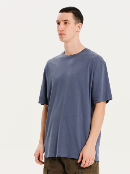 EMERSON ΑΝΔΡΙΚΟ ΜΟΝΟΧΡΩΜΟ ΚΟΝΤΟΜΑΝΙΚΟ T-SHIRT