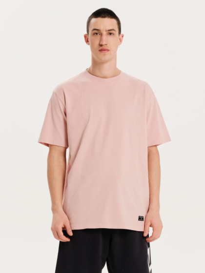 EMERSON ΑΝΔΡΙΚΟ ΜΟΝΟΧΡΩΜΟ ΚΟΝΤΟΜΑΝΙΚΟ T-SHIRT