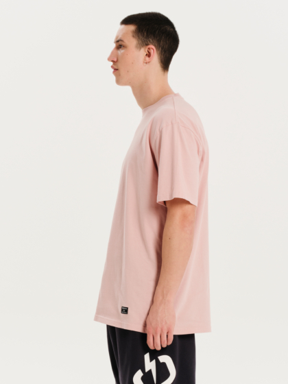EMERSON ΑΝΔΡΙΚΟ ΜΟΝΟΧΡΩΜΟ ΚΟΝΤΟΜΑΝΙΚΟ T-SHIRT