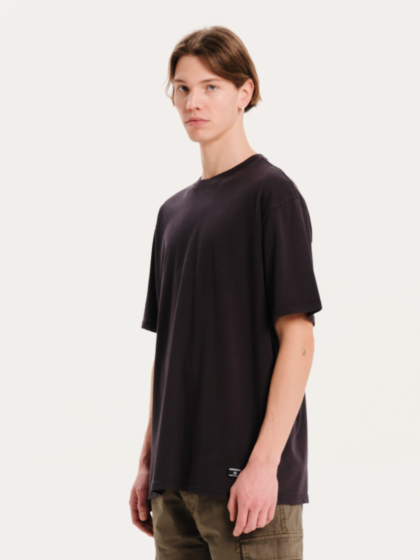 EMERSON ΑΝΔΡΙΚΟ ΜΟΝΟΧΡΩΜΟ ΚΟΝΤΟΜΑΝΙΚΟ T-SHIRT