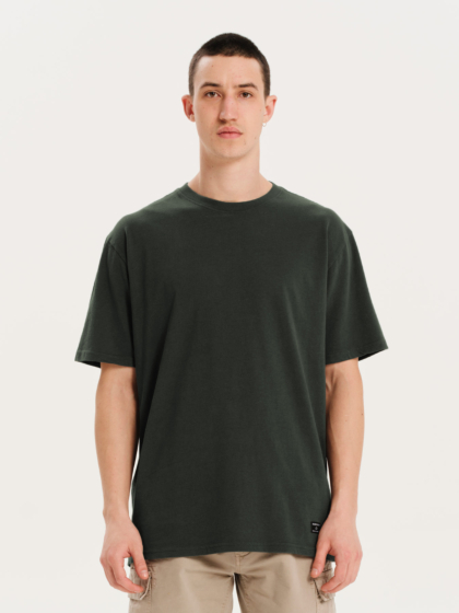EMERSON ΑΝΔΡΙΚΟ ΜΟΝΟΧΡΩΜΟ ΚΟΝΤΟΜΑΝΙΚΟ T-SHIRT