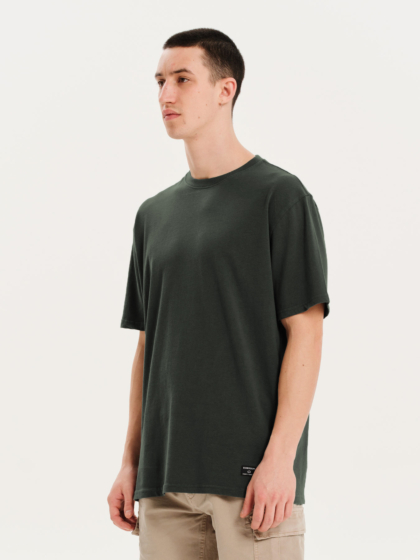 EMERSON ΑΝΔΡΙΚΟ ΜΟΝΟΧΡΩΜΟ ΚΟΝΤΟΜΑΝΙΚΟ T-SHIRT
