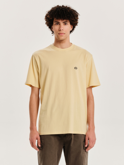 EMERSON ΑΝΔΡΙΚΟ ΜΟΝΟΧΡΩΜΟ ΚΟΝΤΟΜΑΝΙΚΟ T-SHIRT
