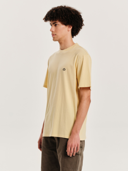EMERSON ΑΝΔΡΙΚΟ ΜΟΝΟΧΡΩΜΟ ΚΟΝΤΟΜΑΝΙΚΟ T-SHIRT