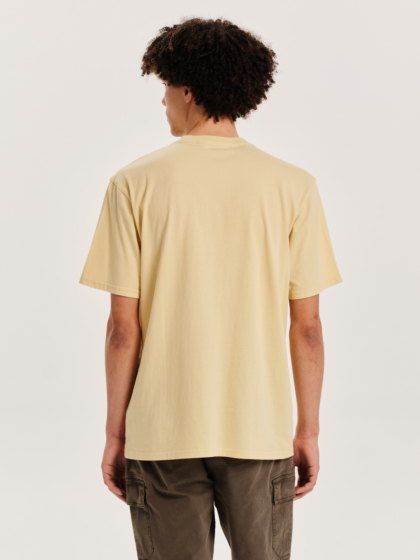 EMERSON ΑΝΔΡΙΚΟ ΜΟΝΟΧΡΩΜΟ ΚΟΝΤΟΜΑΝΙΚΟ T-SHIRT