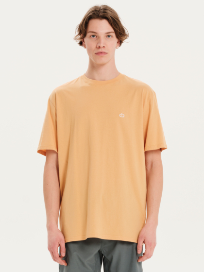 EMERSON ΑΝΔΡΙΚΟ ΜΟΝΟΧΡΩΜΟ ΚΟΝΤΟΜΑΝΙΚΟ T-SHIRT