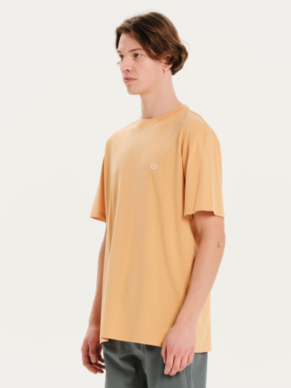 EMERSON ΑΝΔΡΙΚΟ ΜΟΝΟΧΡΩΜΟ ΚΟΝΤΟΜΑΝΙΚΟ T-SHIRT