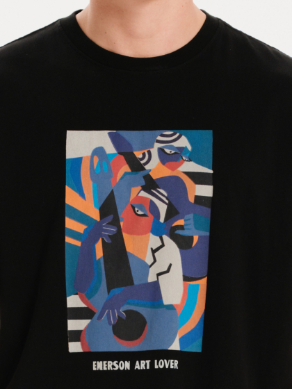EMERSON ART LOVER MEN’S SHORT SLEEVE T-SHIRT