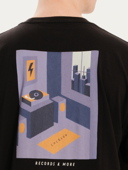 EMERSON RECORDS AND MORE MEN’S SHORT SLEEVE T-SHIRT