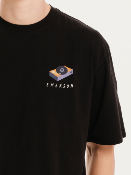 EMERSON RECORDS AND MORE MEN’S SHORT SLEEVE T-SHIRT