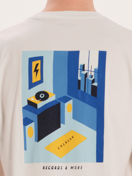 EMERSON RECORDS AND MORE MEN’S SHORT SLEEVE T-SHIRT