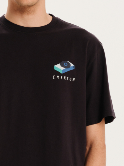 EMERSON RECORDS AND MORE MEN’S SHORT SLEEVE T-SHIRT