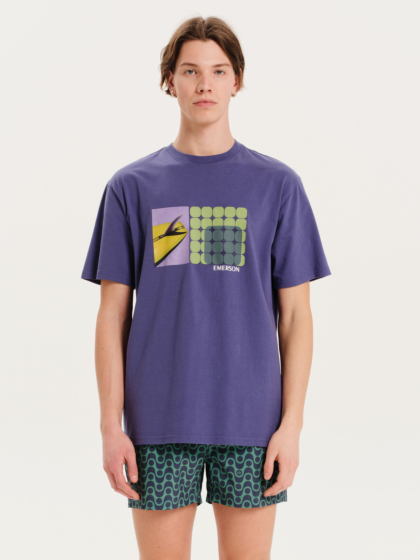 EMERSON ΑΝΔΡΙΚΟ ΚΟΝΤΟΜΑΝΙΚΟ T-SHIRT