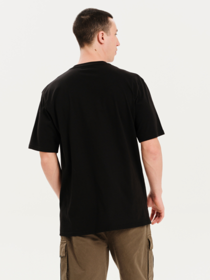 EMERSON ΑΝΔΡΙΚΟ ΜΟΝΟΧΡΩΜΟ ΚΟΝΤΟΜΑΝΙΚΟ T-SHIRT