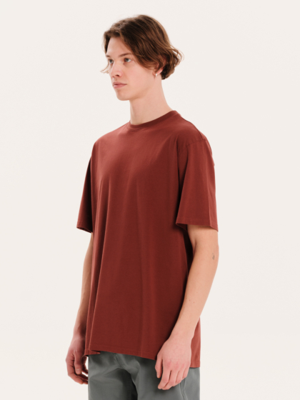 EMERSON ΑΝΔΡΙΚΟ ΜΟΝΟΧΡΩΜΟ ΚΟΝΤΟΜΑΝΙΚΟ T-SHIRT
