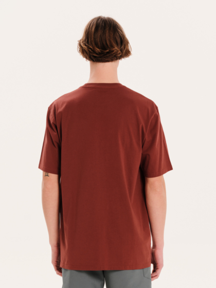 EMERSON ΑΝΔΡΙΚΟ ΜΟΝΟΧΡΩΜΟ ΚΟΝΤΟΜΑΝΙΚΟ T-SHIRT