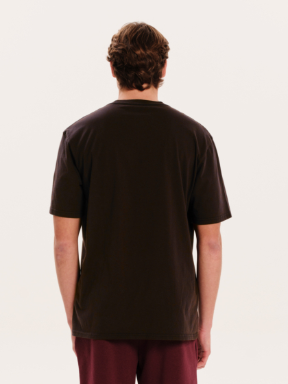 EMERSON ΑΝΔΡΙΚΟ ΜΟΝΟΧΡΩΜΟ ΚΟΝΤΟΜΑΝΙΚΟ T-SHIRT