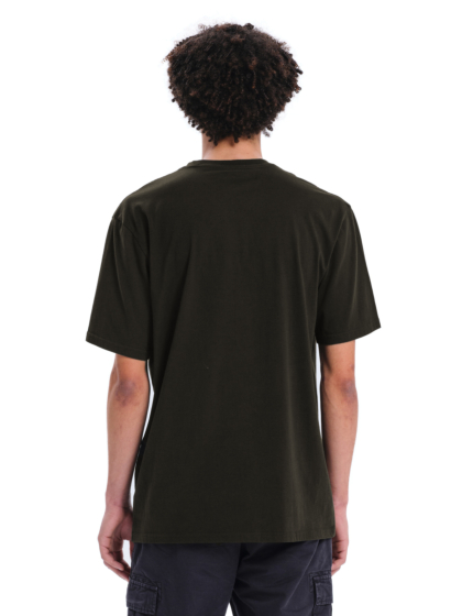 EMERSON ΑΝΔΡΙΚΟ ΜΟΝΟΧΡΩΜΟ ΚΟΝΤΟΜΑΝΙΚΟ T-SHIRT
