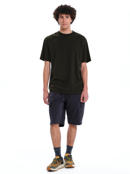 EMERSON ΑΝΔΡΙΚΟ ΜΟΝΟΧΡΩΜΟ ΚΟΝΤΟΜΑΝΙΚΟ T-SHIRT