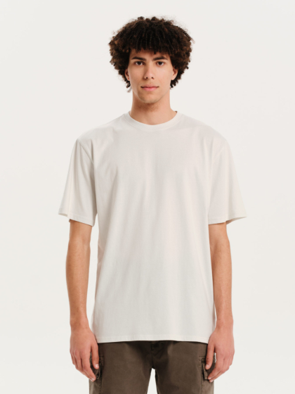 EMERSON ΑΝΔΡΙΚΟ ΜΟΝΟΧΡΩΜΟ ΚΟΝΤΟΜΑΝΙΚΟ T-SHIRT
