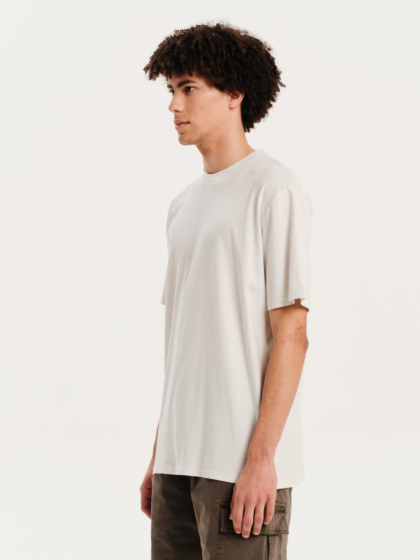 EMERSON ΑΝΔΡΙΚΟ ΜΟΝΟΧΡΩΜΟ ΚΟΝΤΟΜΑΝΙΚΟ T-SHIRT